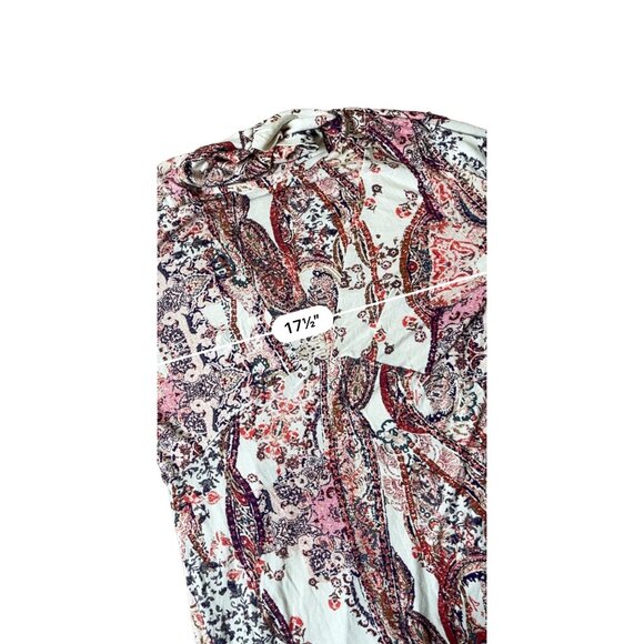 Free People Dress Womens Large NWT  Ivory Damask Long Sleeve Turtleneck Gypsy - Picture 11 of 13